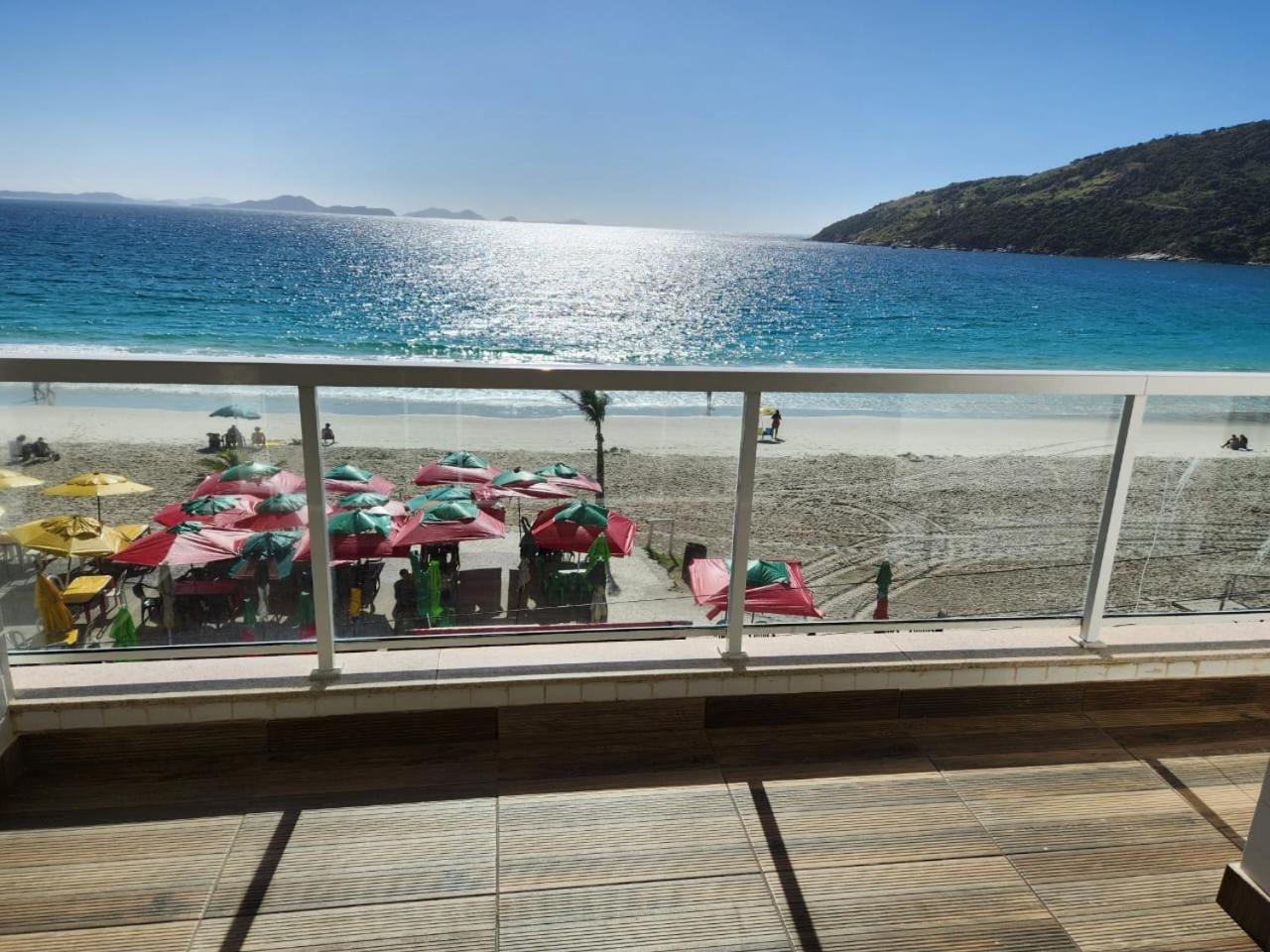 Vista mar- Pé na areia da Prainha- condomínio com piscina Arraial do Cabo Exterior foto