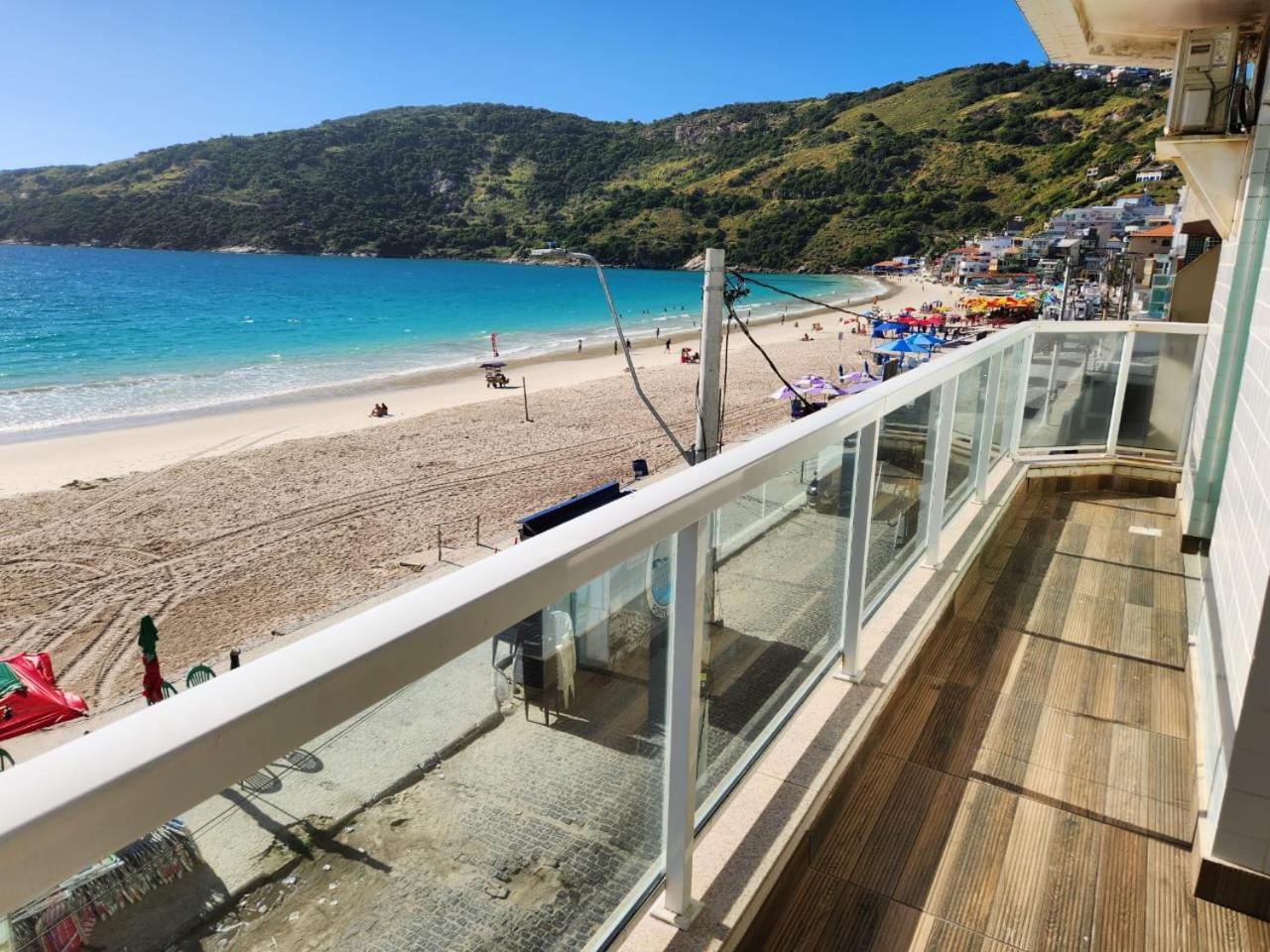 Vista mar- Pé na areia da Prainha- condomínio com piscina Arraial do Cabo Exterior foto
