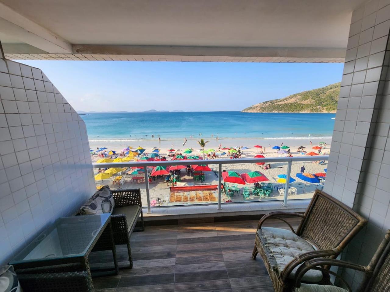 Vista mar- Pé na areia da Prainha- condomínio com piscina Arraial do Cabo Exterior foto